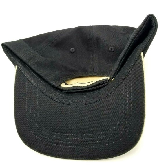 Real Deals Home Decor Fashion Hat Cap Strapback Black Port Authority - Picture 3 of 6